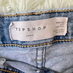 TOPSHOP JAMIE JEANS